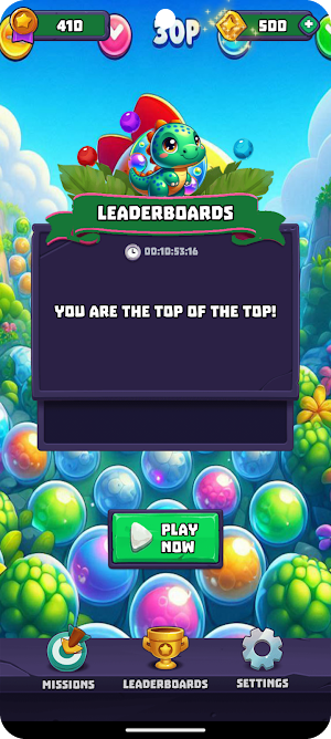 Jurassic Bubble Pop Screenshot 1