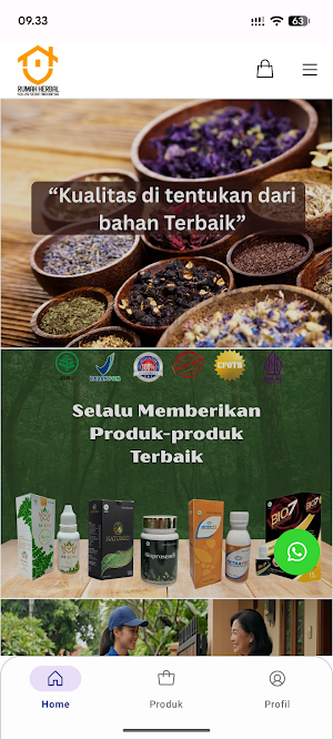 Rumah Herbal Screenshot 2