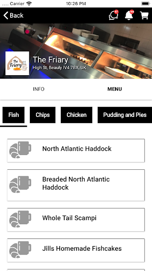 The Friary Fish and Chips Screenshot 2