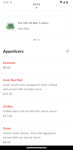 Sushi Inn Screenshot 2