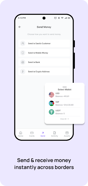 Sarafa: Customer Wallet Screenshot 2
