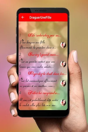 Draguer une Fille - Rendre une femme amoureuse Screenshot 1