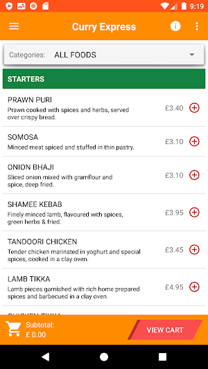 Curry Express Yelverton Screenshot 1