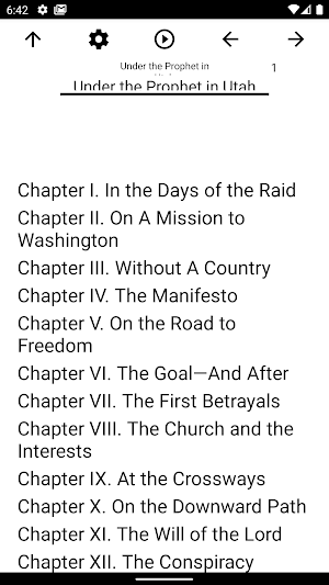 Book, Under the Prophet in Utah Screenshot 0