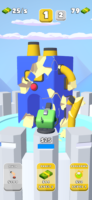 Cannon Idle 3D Screenshot 0