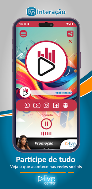 Rádio Center Poranga Screenshot 1