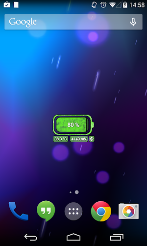 [Battery Theme] Grunge Green Screenshot 1