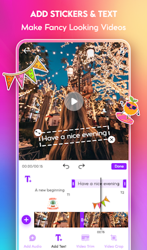 Video Editor no watermark Screenshot 2