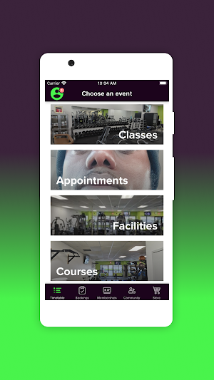 East Coast Fitness Screenshot 1
