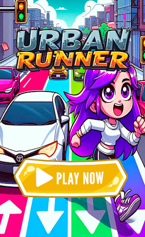 Urban Runner Challenge Game Screenshot 0