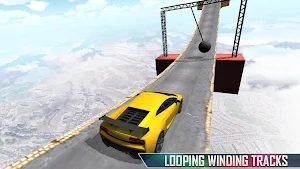 Impossible Car Driving Simulator Screenshot 1