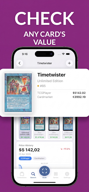 MagicFrame: MTG Scanner Screenshot 2
