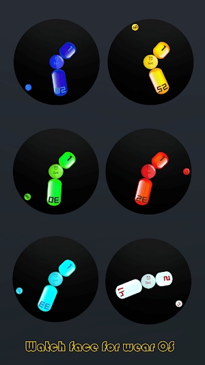 Glozzy Minimal Watch Face Screenshot 0