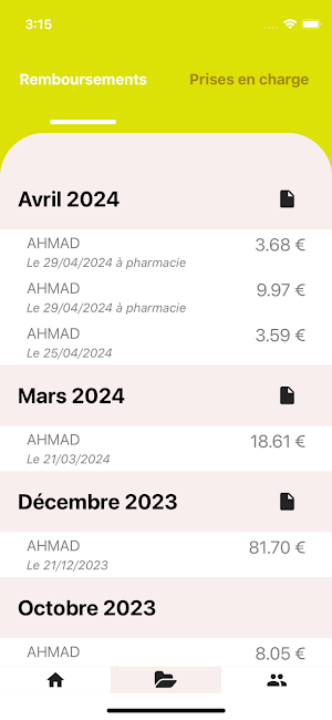 Mutuelle MHR Screenshot 3