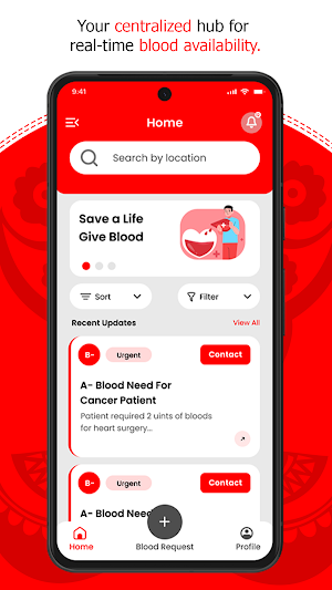 ZinDrop: Blood Donation Screenshot 2