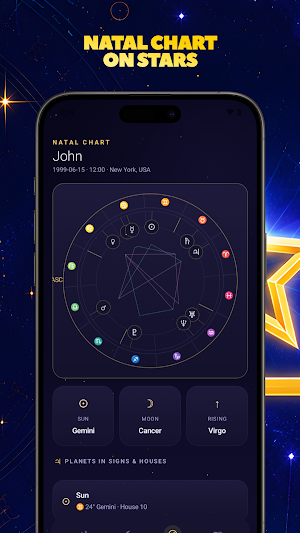 Astro Calendar - Stars Ways Screenshot 0