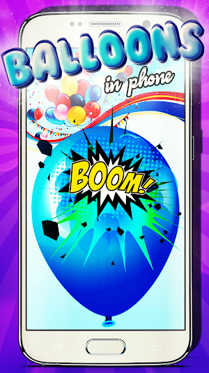 Balloons in phone Screenshot 2