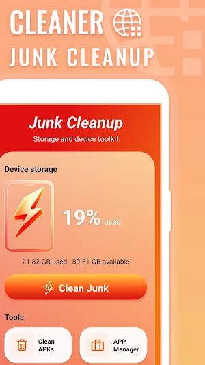 Cleaner: Junk Cleanup Screenshot 0