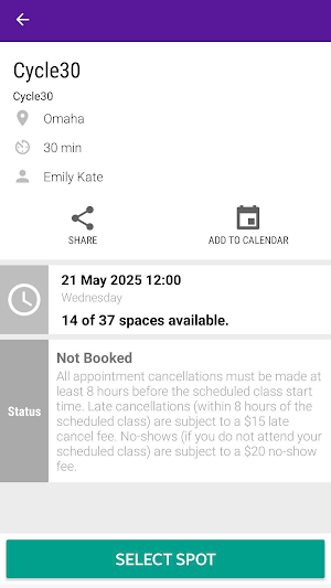 The Movement Fitness Studio Screenshot 3