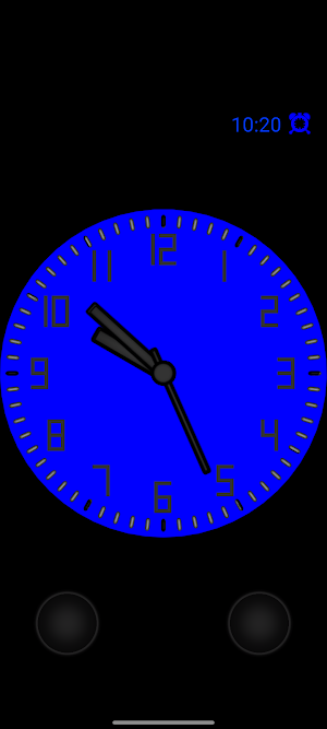 Analog clock vpaz Screenshot 1