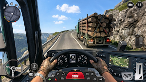 US Cargo Truck 3D Driving Game Screenshot 2