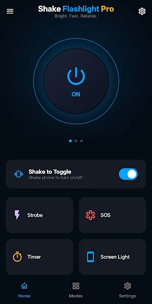Shake Flashlight Pro [Ultra] Screenshot 1