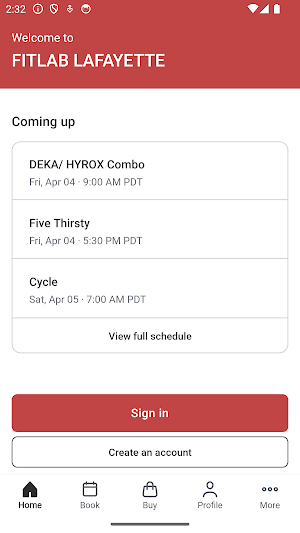 FITLAB LAFAYETTE Screenshot 1