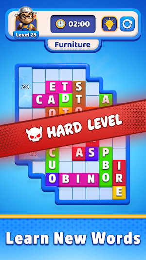 Word Block: Color Puzzle Screenshot 2