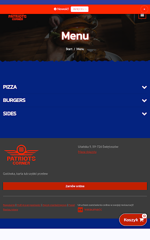 The Patriots Corner Screenshot 2