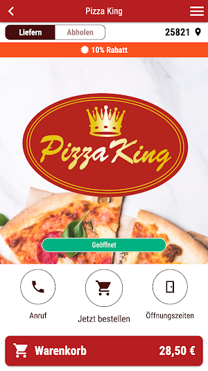 Pizza King Bredstedt Screenshot 0