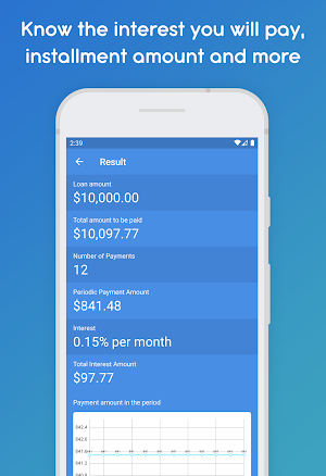 CredCalc - Simulate Loans and Financing Screenshot 2