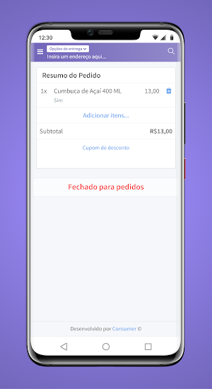 Peçaí Açaí Delivery Screenshot 2