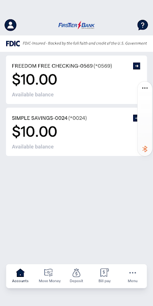 FirsTier Bank Screenshot 1