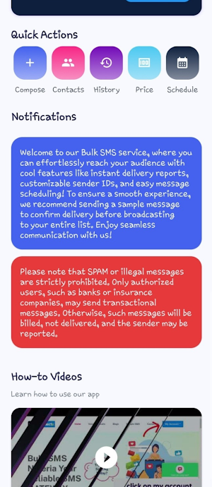 BULK SMS NG Screenshot 2