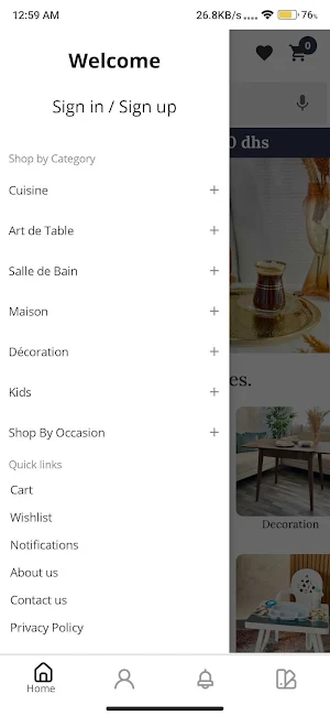 Saga Cuisine Screenshot 1