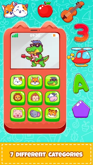 Baby Phone: Musical Baby Games Screenshot 1