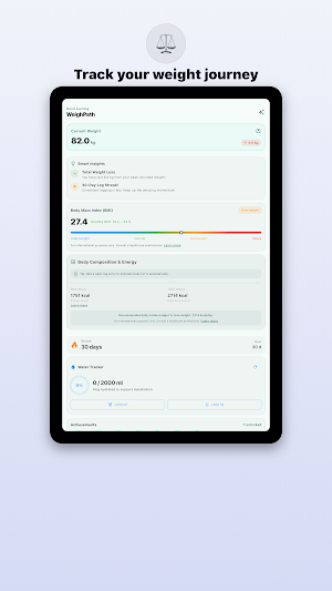 WeighPath - Weight Tracker Screenshot 3