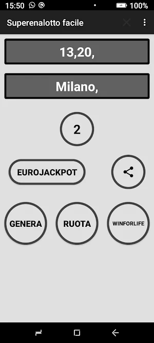 superenalotto facile Screenshot 1
