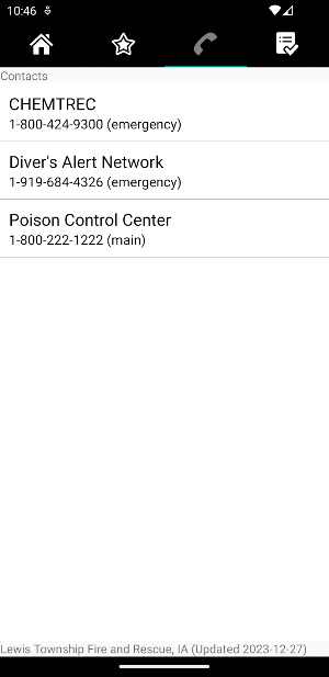 LTFR EMS Protocols Screenshot 1