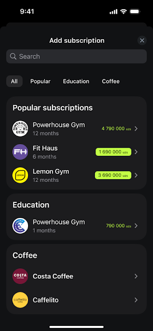 SubMe Screenshot 1