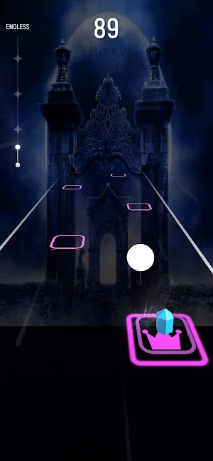 BLACK PINK Tiles Jump Ball Screenshot 1