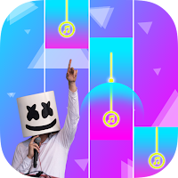 Marshmello piano game tiles