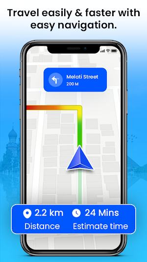 Maps - GPS Route Navigation Screenshot 0
