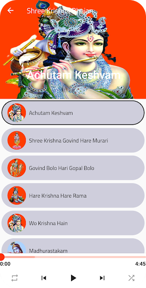 Shree Krishna Bhajan Screenshot 0