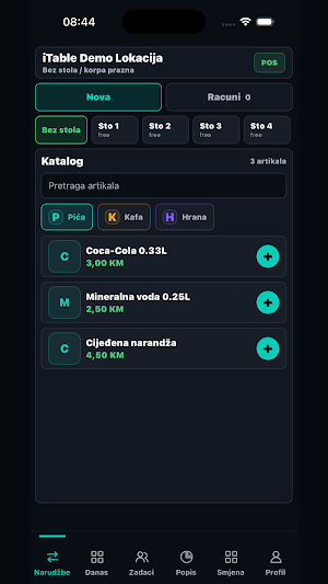 iTable Konobar Screenshot 0