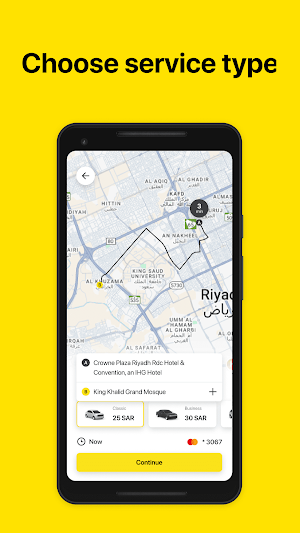 Turbo: Saudi Taxi App Screenshot 2