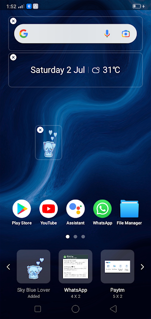 Sky Blue Lover Screenshot 3