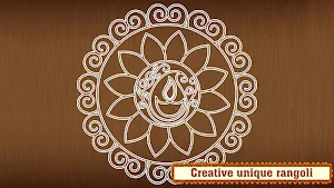 Indian Diwali Rangoli Design Screenshot 1