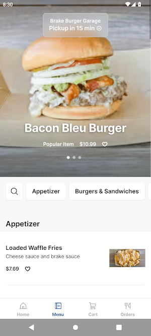 Brake Burger Garage Screenshot 1