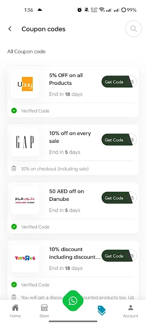 Mena Coupon - GCC Deals, Offer Screenshot 2